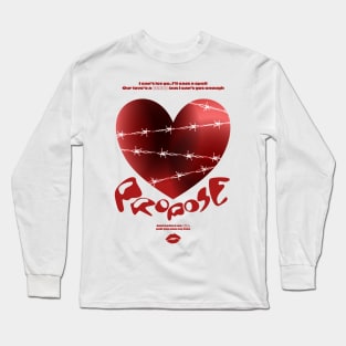 Propose Red Version Long Sleeve T-Shirt